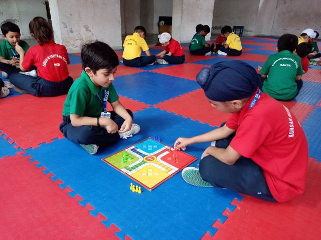 Inter-House Snakes and Ladders Competition