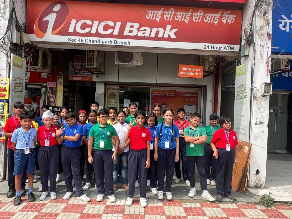 Educational Visit to ICICI Bank | Class IV & V