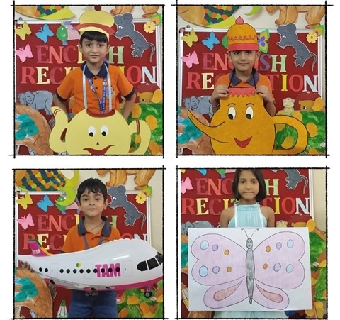 English Recitation Competition in kindergarten